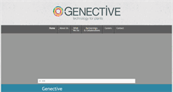 Desktop Screenshot of genective.com