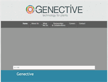 Tablet Screenshot of genective.com